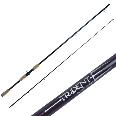 TRIDENTE CAST 2.40, Vara Casting - Acompanha bolsa oxford impermeável