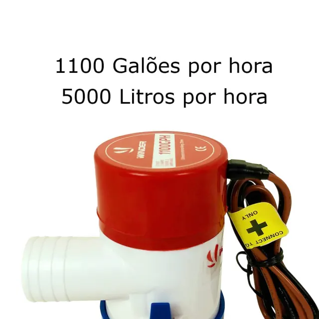 GPH 1100, Bomba de porão para água 1100 galões hora - Imagem 2