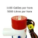 GPH 1100, Bomba de porão para água 1100 galões hora - Miniatura 2
