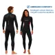 Roupa de Neoprene 7mm para Mergulho Fun Dive Neoflex Super Stretch - Miniatura 6
