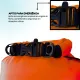 Boia de Natação Aquon 28L para Águas Abertas — Dry Bag Estanque com Apito - Miniatura 8