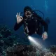 Kit Lanterna de Mergulho Fun Dive NOVA 2600 Lúmens com Retrator com Mola R-10 - Miniatura 6