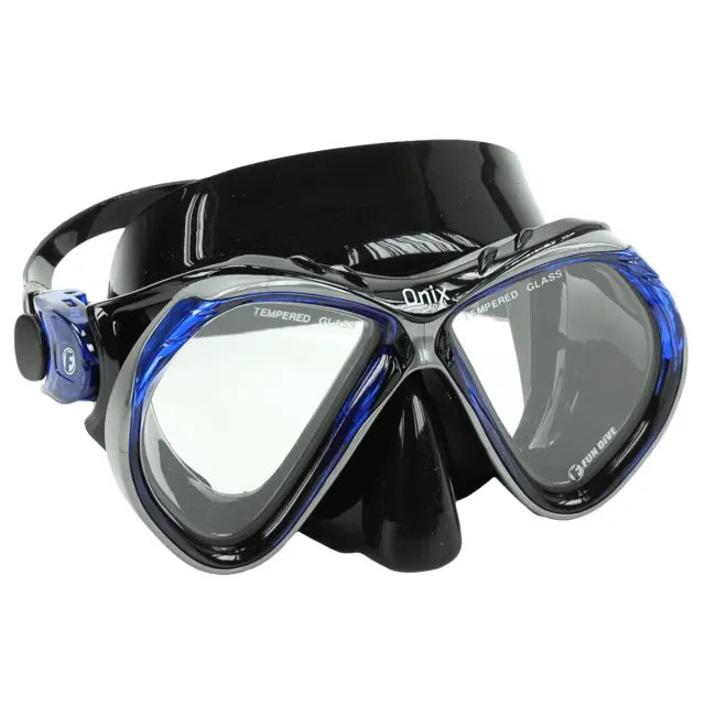 Kit Máscara Fun Dive Onix com Snorkel SK-10 Dry e Dupla Válvula - Imagem 10