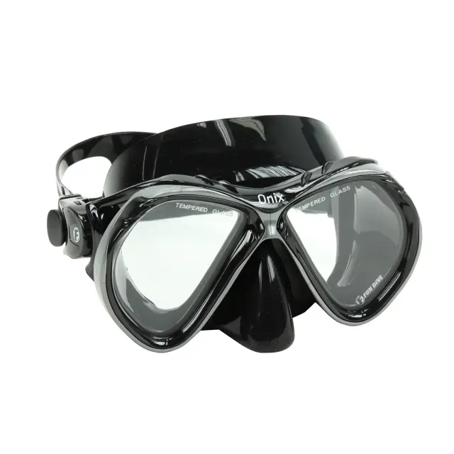 Kit Máscara Onix + Snorkel SK-09 Fun Dive em Silicone para Mergulho, Snorkeling e Pesca Submarina - Imagem 14