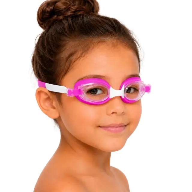 Óculos de Natação Infantil Excel Coral em Silicone com Lente de Policarbonato - Imagem 12