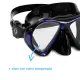 MX-02, Máscara em silicone 2 lentes vidros temperados - Miniatura 8
