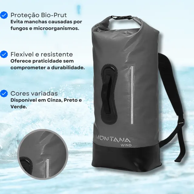 WIND 40 LT, Mochila Estanque 40 litros - Imagem 9