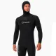 Kit Roupa de Mergulho Fun Dive Neoflex 7mm com Colete e Capuz - Miniatura 1