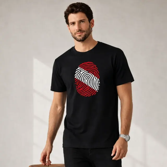 Camiseta de Mergulho Impressão Digital do Mergulhador Imersa Divers - Imagem 7