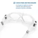Óculos Jet Ski Winder Acqua - Máscara Náutica em Silicone Duas Lentes Preto - Miniatura 6