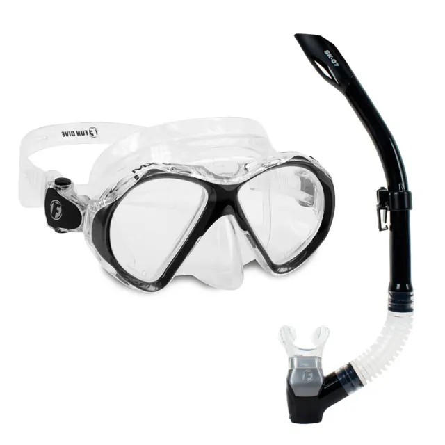 KIT MX-02 SK-07, Máscara Snorkel Mergulho - Imagem 6