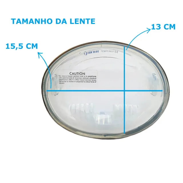 Máscara de Mergulho Lente Única ATOL Fun Dive · Vidro Inteiriço Vintage - Imagem 3