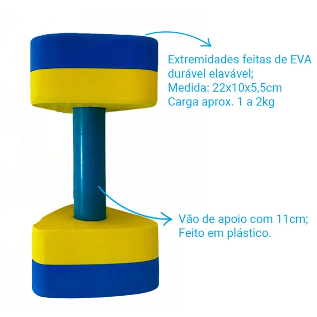 STRONG, Halter de Hidroginástica 1 a 2 Kg - Imagem 3