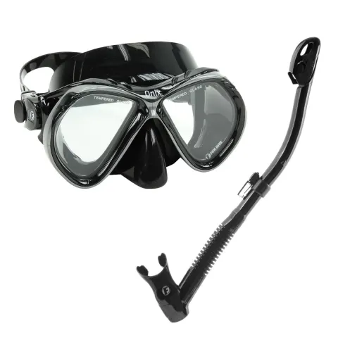KIT ONIX + SK-DRY, Máscara e Snorkel SECO