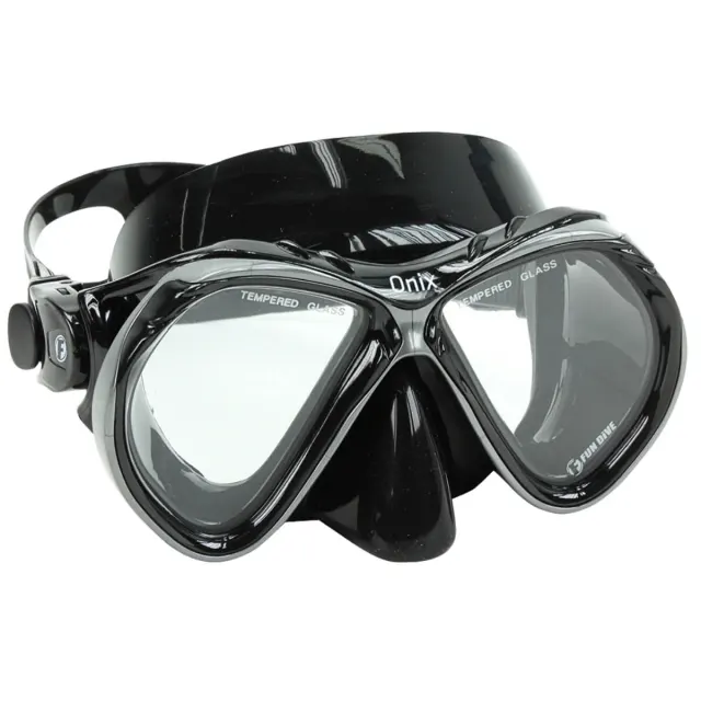 Máscara de Mergulho Onix Fun Dive em Silicone com Lentes de Vidro Temperado - Imagem 9