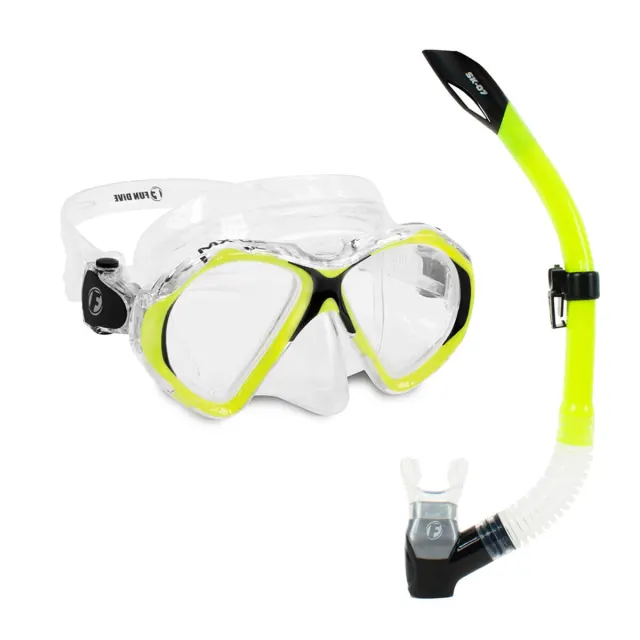 KIT MX-02 SK-07, Máscara Snorkel Mergulho - Imagem 4