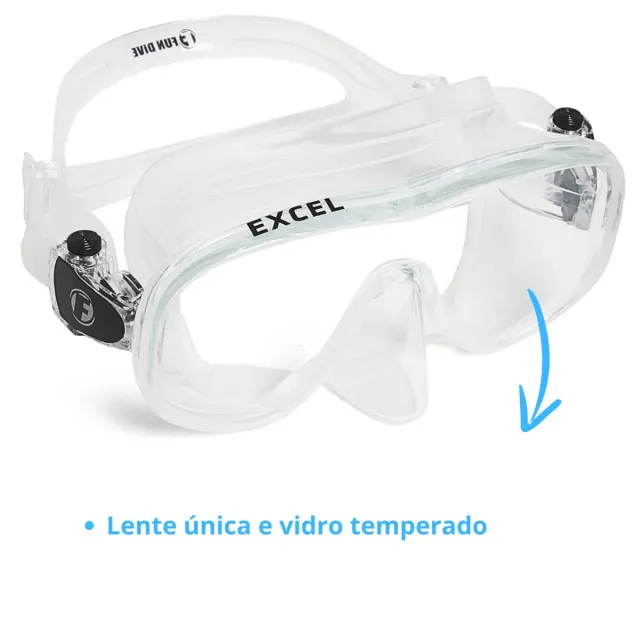 EXCEL, Máscara de mergulho - Imagem 11