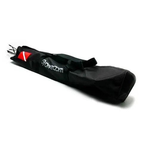 Bolsa para Arbaletes de Pesca Sub Divecom em Nylon com Tela Drenante | Transporte Seguro para Arbaletes até 80 e 130 cm