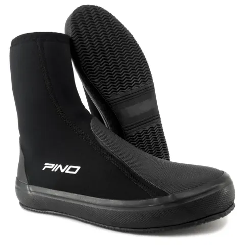 Bota de Mergulho Pino Neoprene 5mm · Zíper YKK e Sola Vulcanizada Antiderrapante