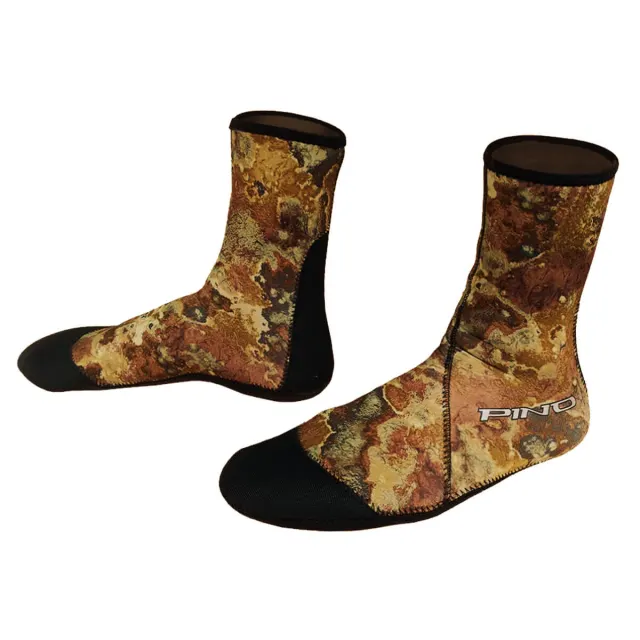 Meia Pino Grouper Camuflada em Neoprene Open Cell 3mm com Powertex - Imagem 2