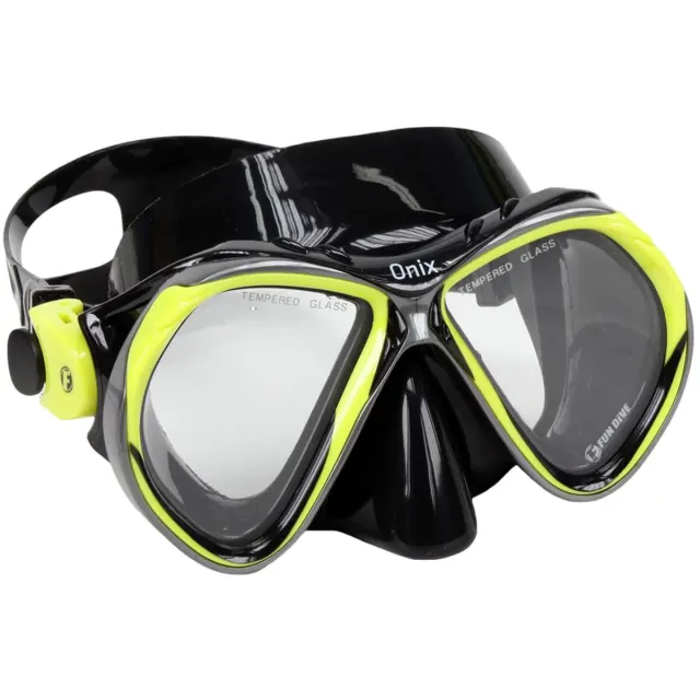 Máscara de Mergulho Onix Fun Dive em Silicone com Lentes de Vidro Temperado - Imagem 5