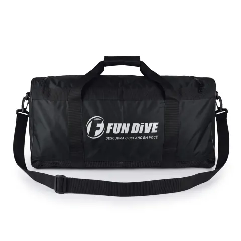 Mala de Mergulho Drenante Fun Dive BG-03 Preta Grande