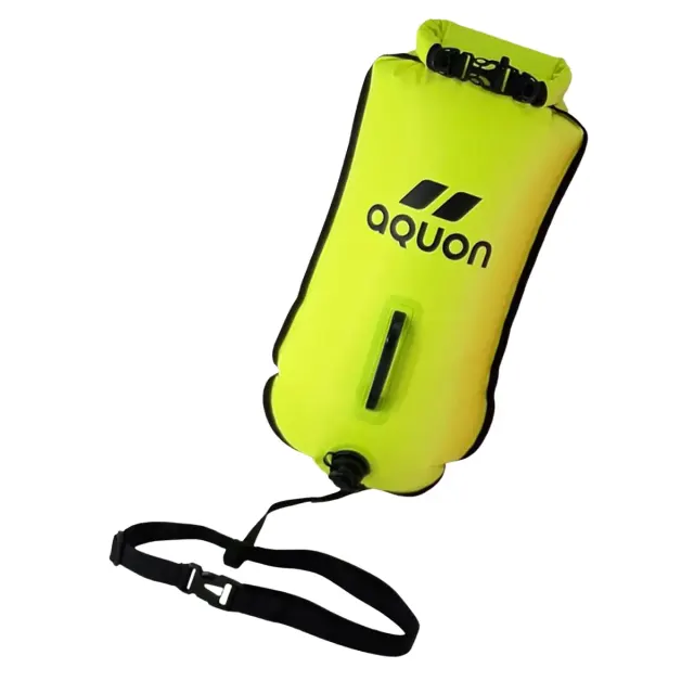 Boia de Natação Aquon 28L para Águas Abertas — Dry Bag Estanque com Apito - Imagem 1