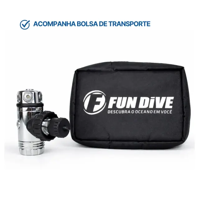 RX-05 DS DIN 300, Primeiro estágio Diafragma Balanceado Sela - Imagem 6