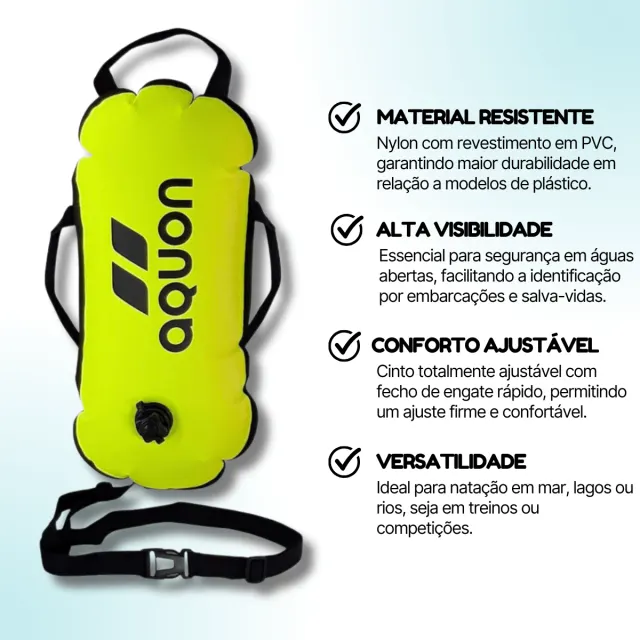 Boia Aquon 20L · Sinalização e Apoio para Águas Abertas - Imagem 2