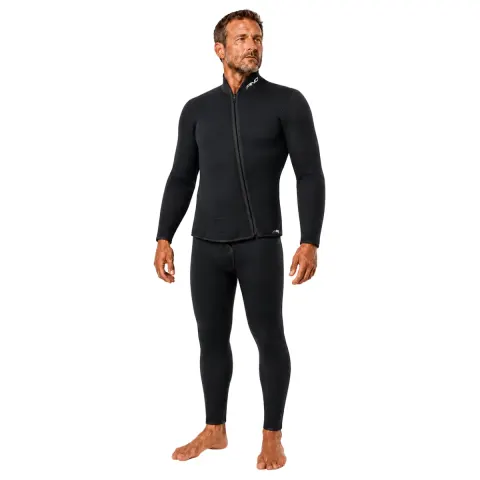 Roupa de Neoprene 9mm Pino Dourado para Mergulho Comercial e Garimpo Subaquático
