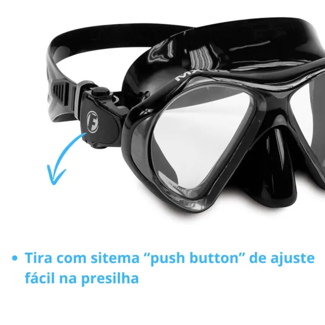 MX-02, Máscara em silicone 2 lentes vidros temperados - Imagem 11