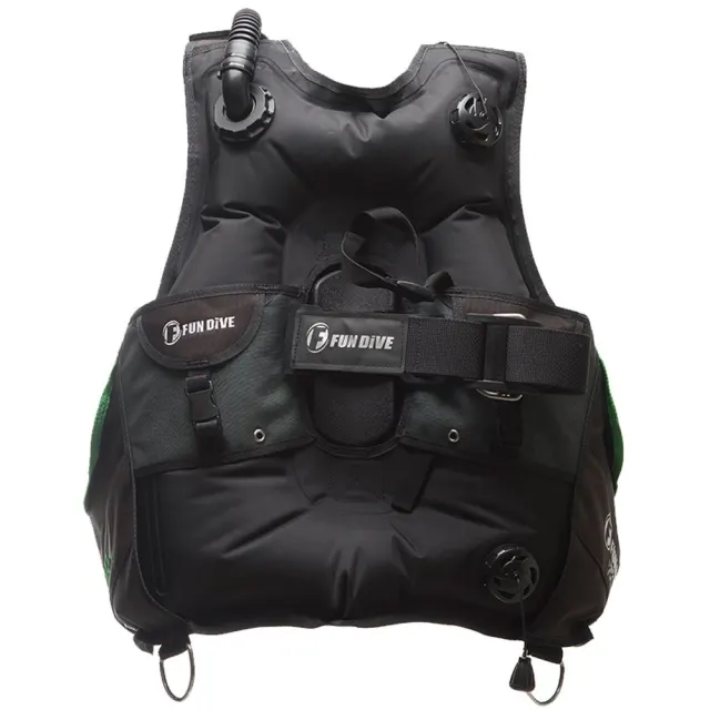 Colete de Mergulho Fun Dive Thor BC — BCD Resistente com Power Inflador e 6 D-Rings em Inox - Imagem 3