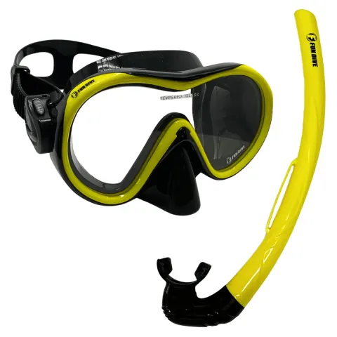 FOX SK-05 ECO, Kit Máscara lente única com Snorkel
