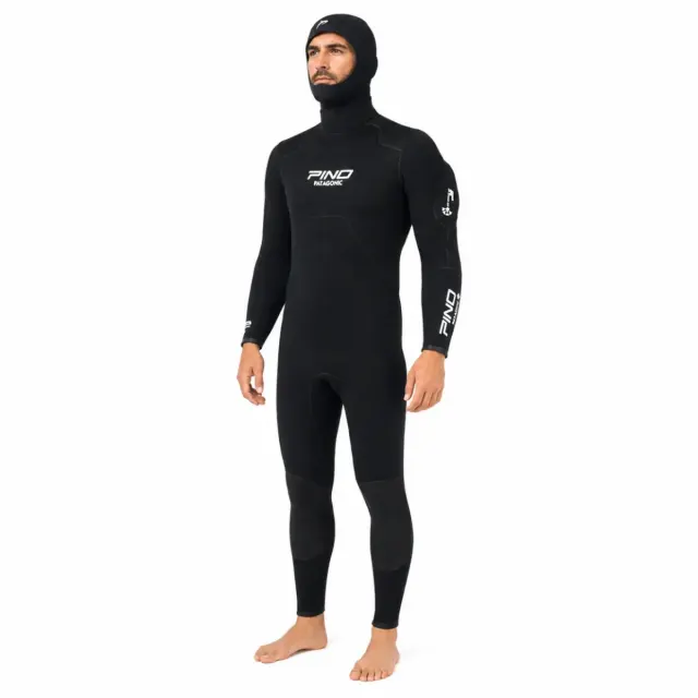 Roupa de Mergulho Semi Seca Patagonic 7mm Pino - Neoprene com Zíper Seco YKK e Capuz - Imagem 2