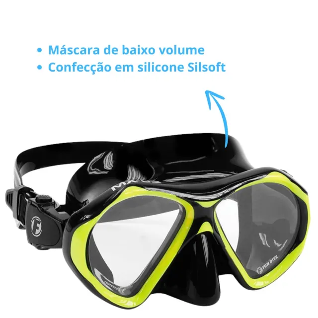 MX-02, Máscara em silicone 2 lentes vidros temperados - Imagem 2