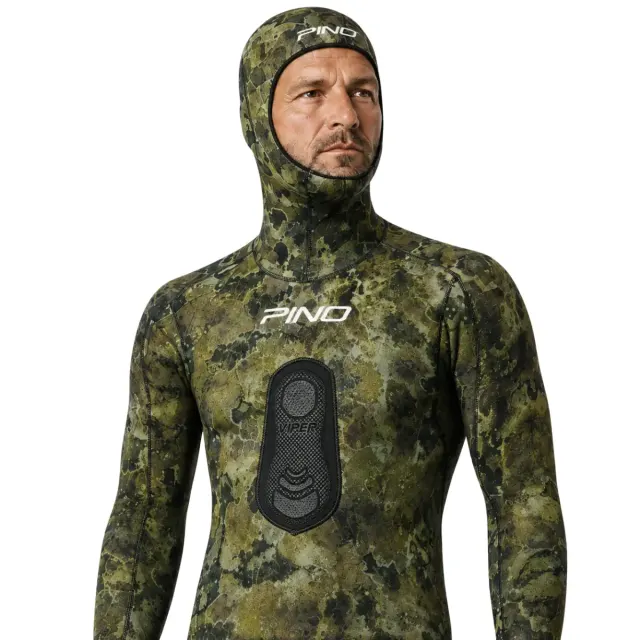 Roupa de Pesca Submarina Pino Viper Fusion 3mm Opencell Jaqueta e Calça - Imagem 19
