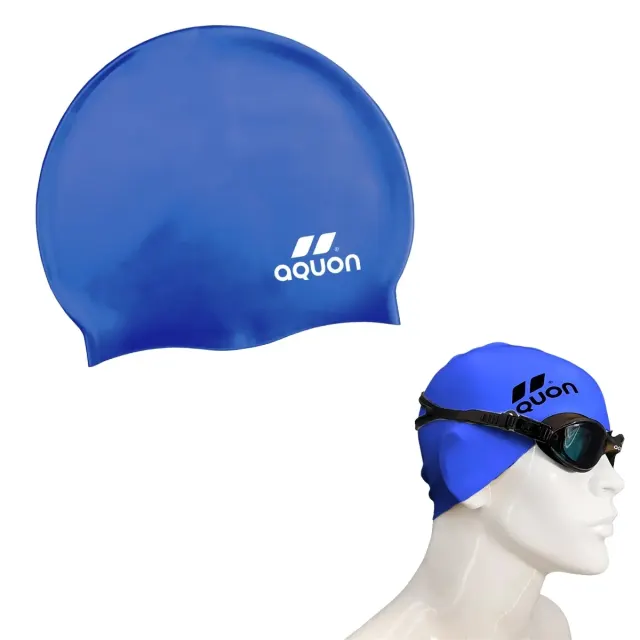 Touca de Silicone Aquon para Natação e Hidroginástica Tamanho Único - Imagem 13
