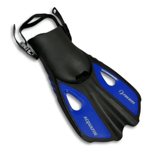 Nadadeira Pé de Pato Acquafin Fun Dive — Pala Curta para Natação e Bodyboard - Imagem 2