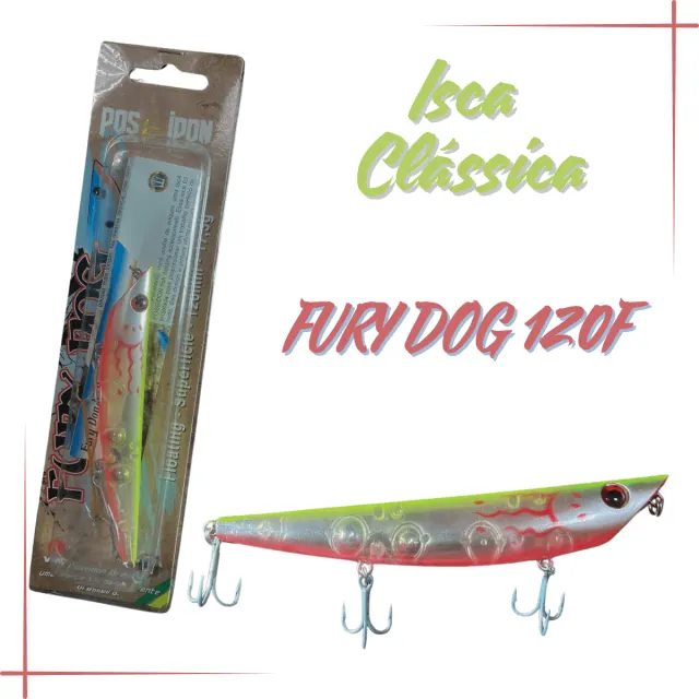 FURY DOG 120F, Isca Artificial Floating 17,3g - Imagem 5