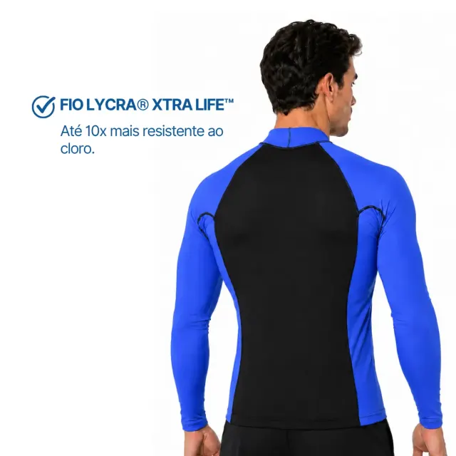 Camiseta Neo Flow Térmica Masculina Manga Longa com Proteção Solar UV FPU 50 - Imagem 2