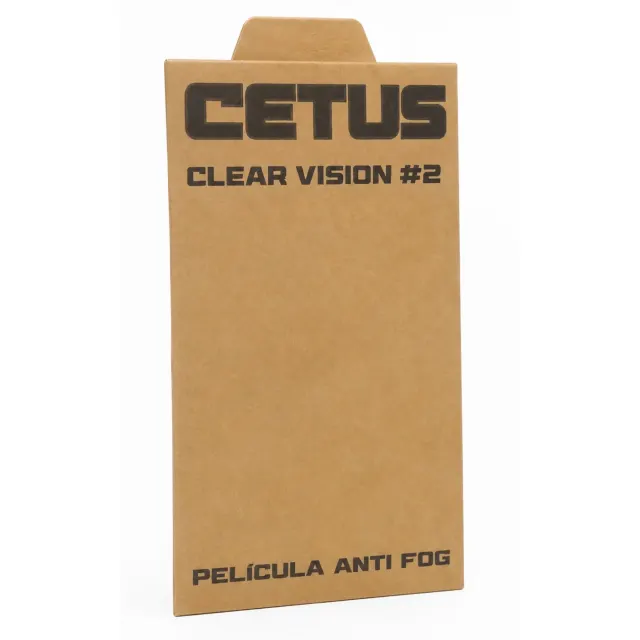 Película Antiembaçante Cetus Clear Vision para Máscara de Mergulho de 2 Lentes, Recortável - Imagem 1