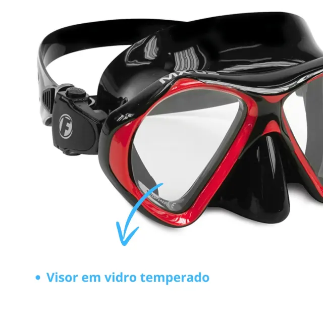 MX-02, Máscara em silicone 2 lentes vidros temperados - Imagem 16