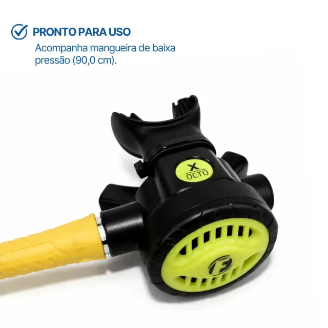 X-OCTO, Regulador de Ar Reserva Octopus - Imagem 3