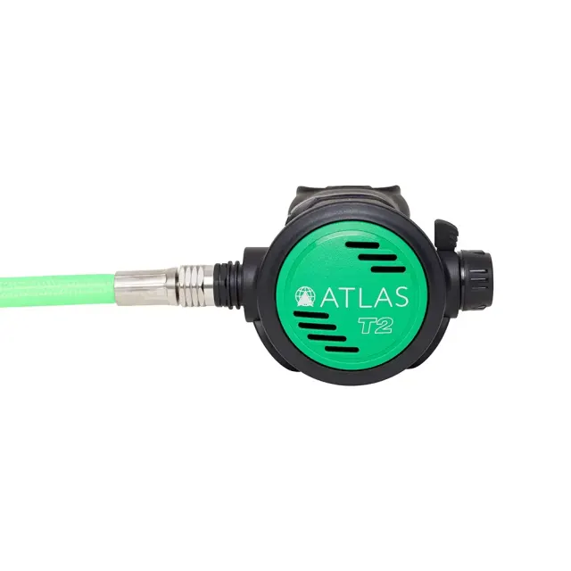 Regulador Atlas T2 Oxigênio – 2º Estágio Balanceado Limpo para O2 - Imagem 2