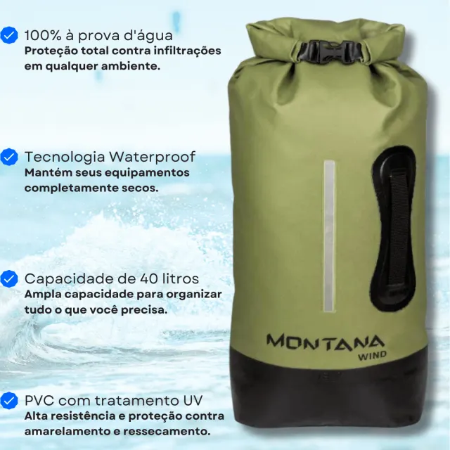 WIND 40 LT, Mochila Estanque 40 litros - Imagem 12