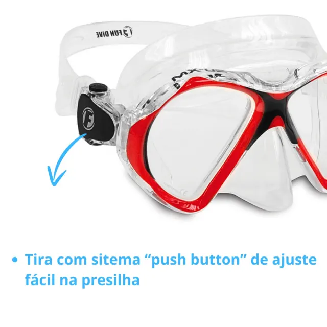 MX-02, Máscara em silicone 2 lentes vidros temperados - Imagem 35