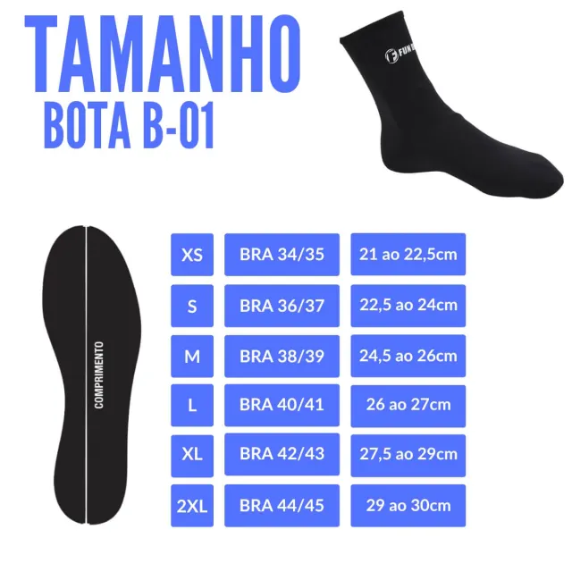 S-01, Meia de neoprene 3 mm - Imagem 3