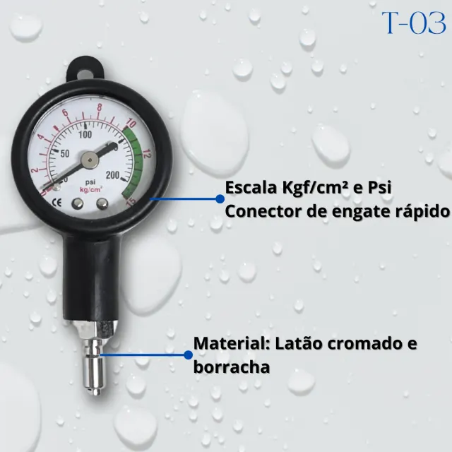 T-03, Instrumento ajuste pressão intermediaria colete - Imagem 2