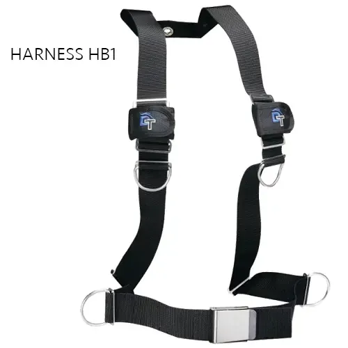 Colete Asa para Mergulho Técnico IST Dolphin Tech JT-30 Completo — 30 Libras (13,6 Kg) - Imagem 4