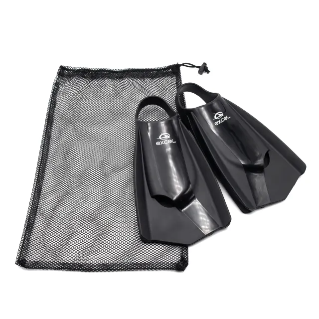 Nadadeira de Natação Excel X-Power 100% Silicone Pala Curta para Treino - Imagem 3